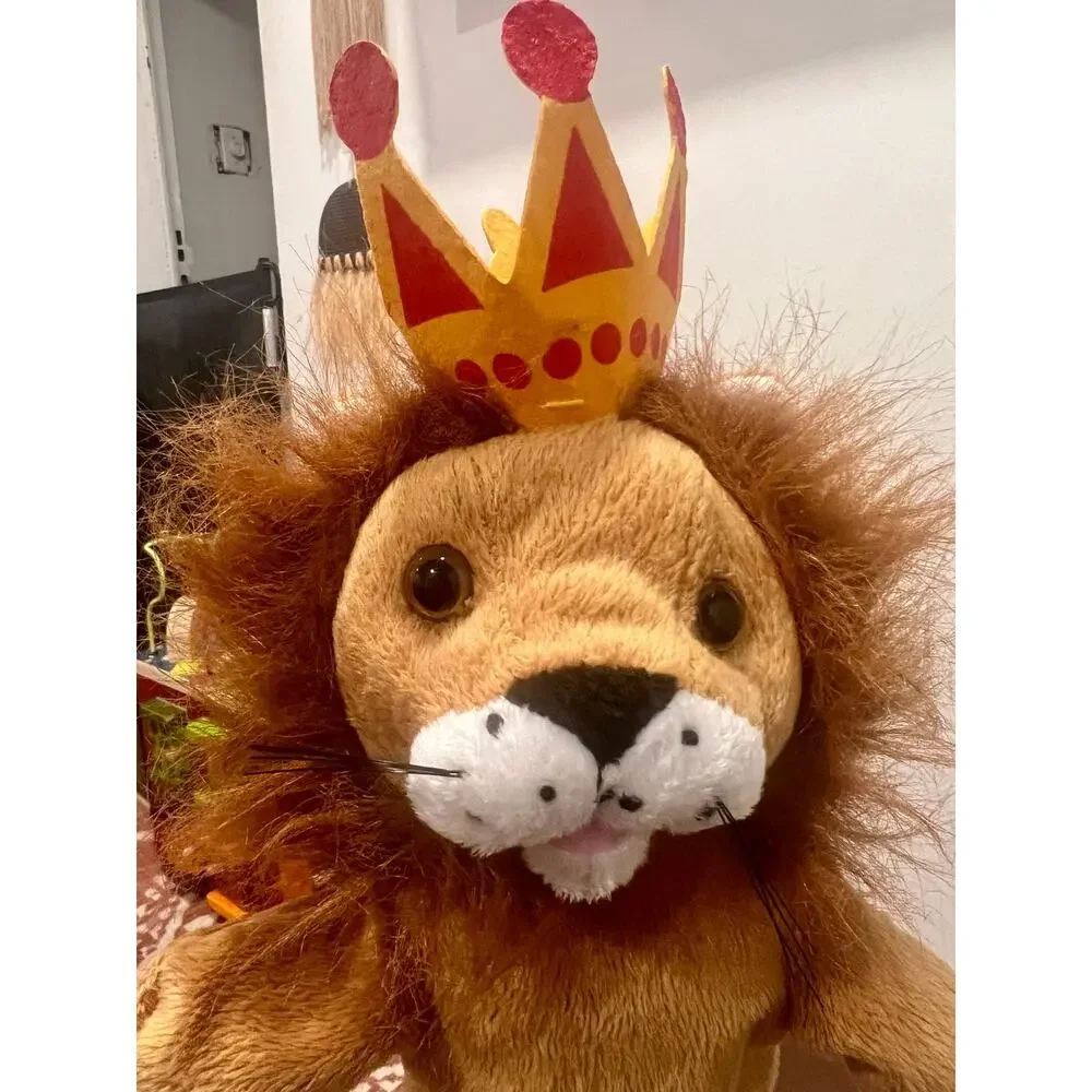 Restoration Hardware Baby & Child Circus Hand Puppets Lion Seal Set
